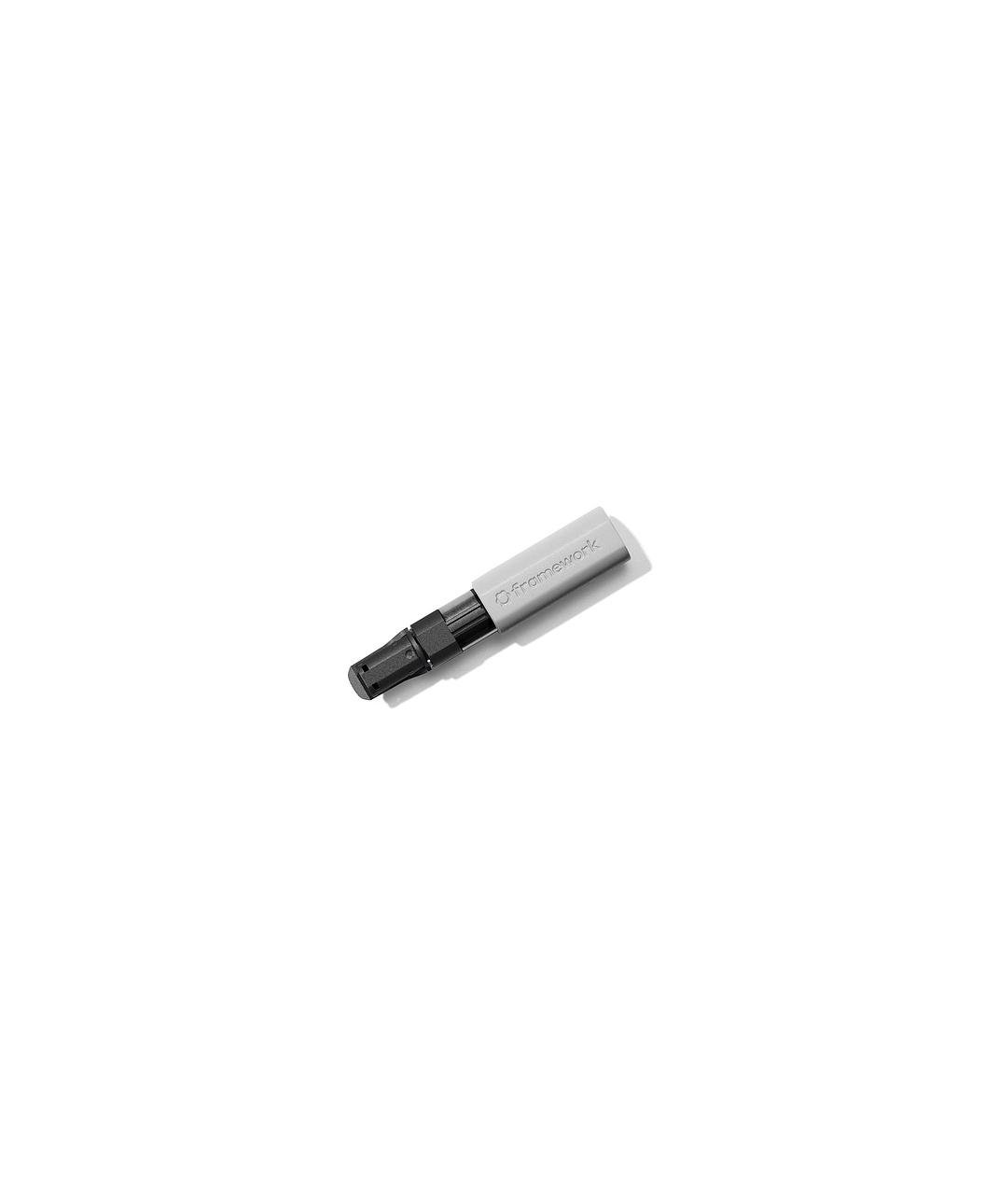 Top down shot of Framework Laptop 12 Stylus Battery in Black