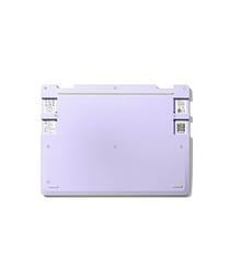 Exterior top down shot of Framework Laptop 12 Bottom Cover Kit in Lavender