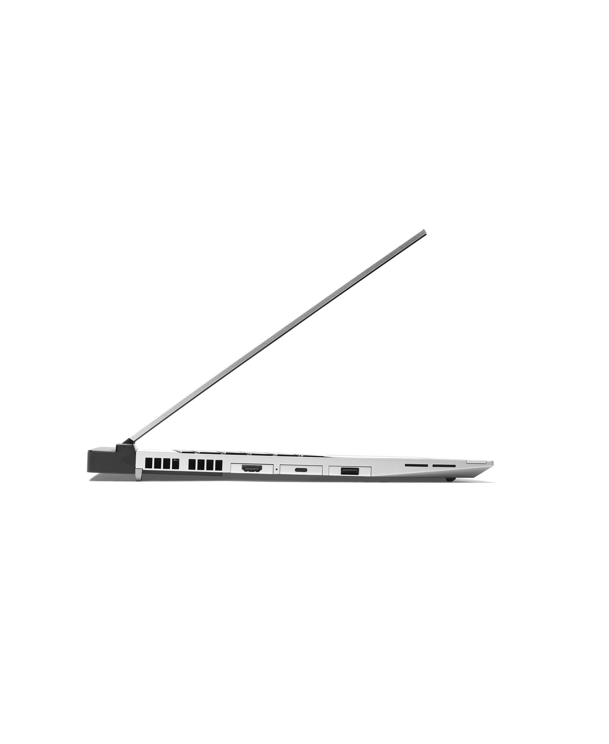 Side view of Framework Laptop 16 with GPU