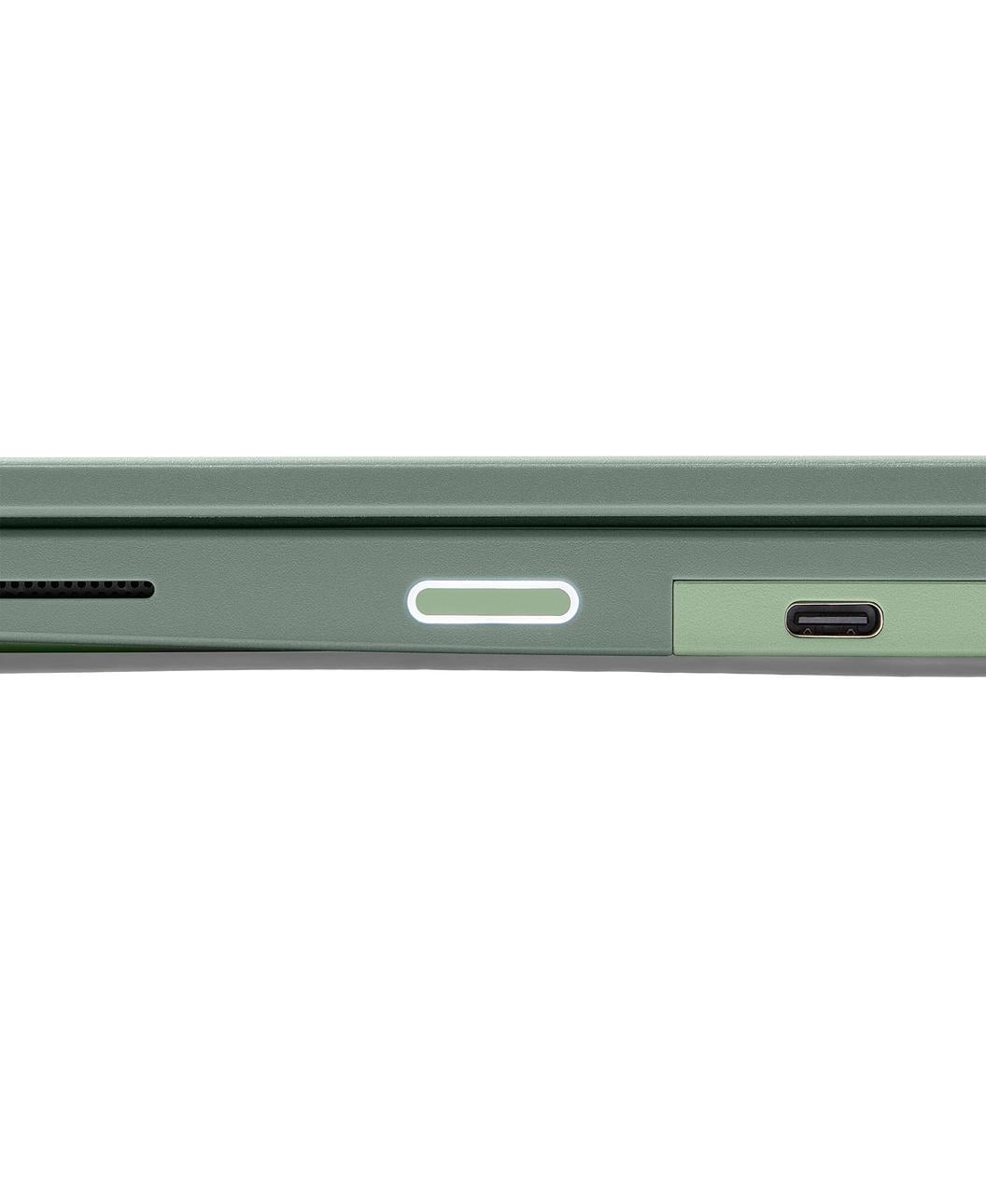 Fingerprint Reader Kit Side View (Sage)