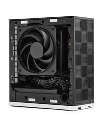 Framework Desktop with Cooler Master Mobius 120 installed