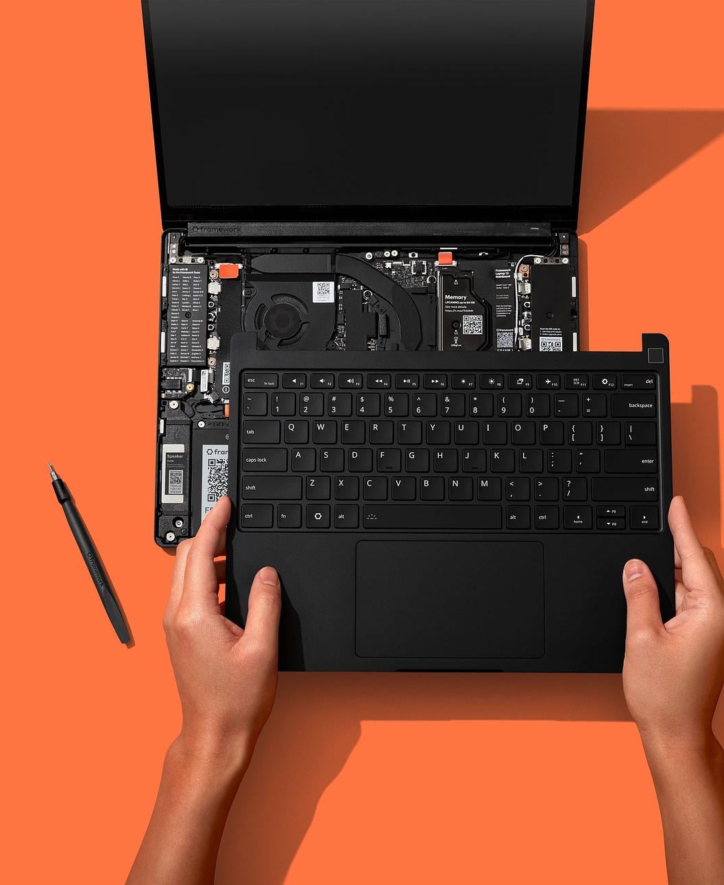 Framework Laptop 13 Pro Input Cover Kit Install