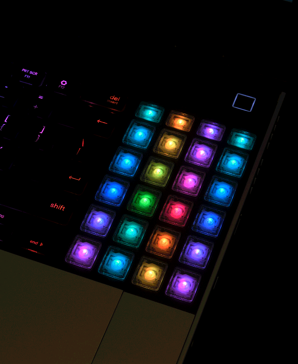 Framework Laptop 16 RGB Macropad - animation