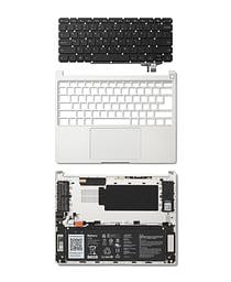 Framework Laptop 13 Pro Bottom Cover Upgrade Kit - Silver