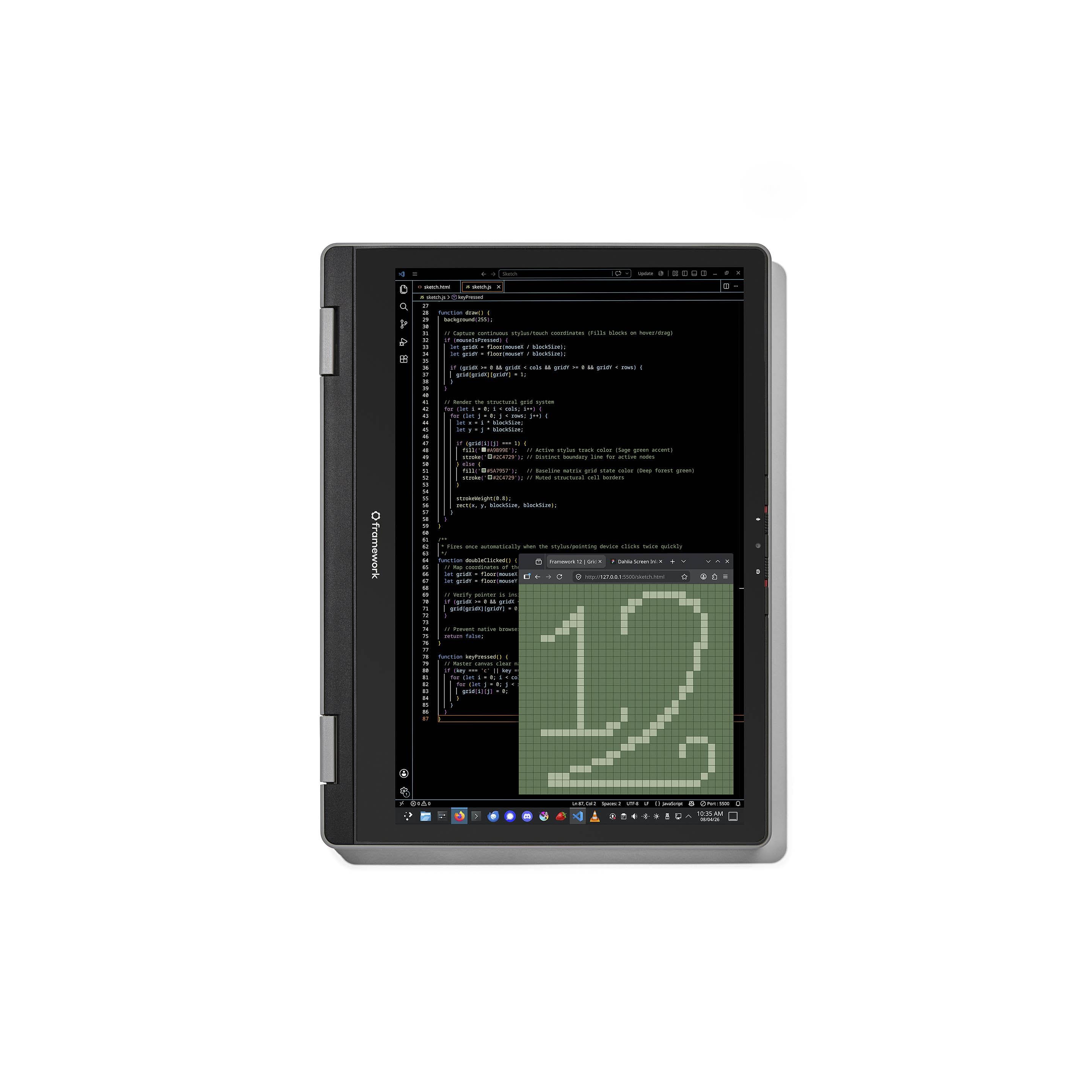 Framework Laptop 12 Tablet Mode (Black)