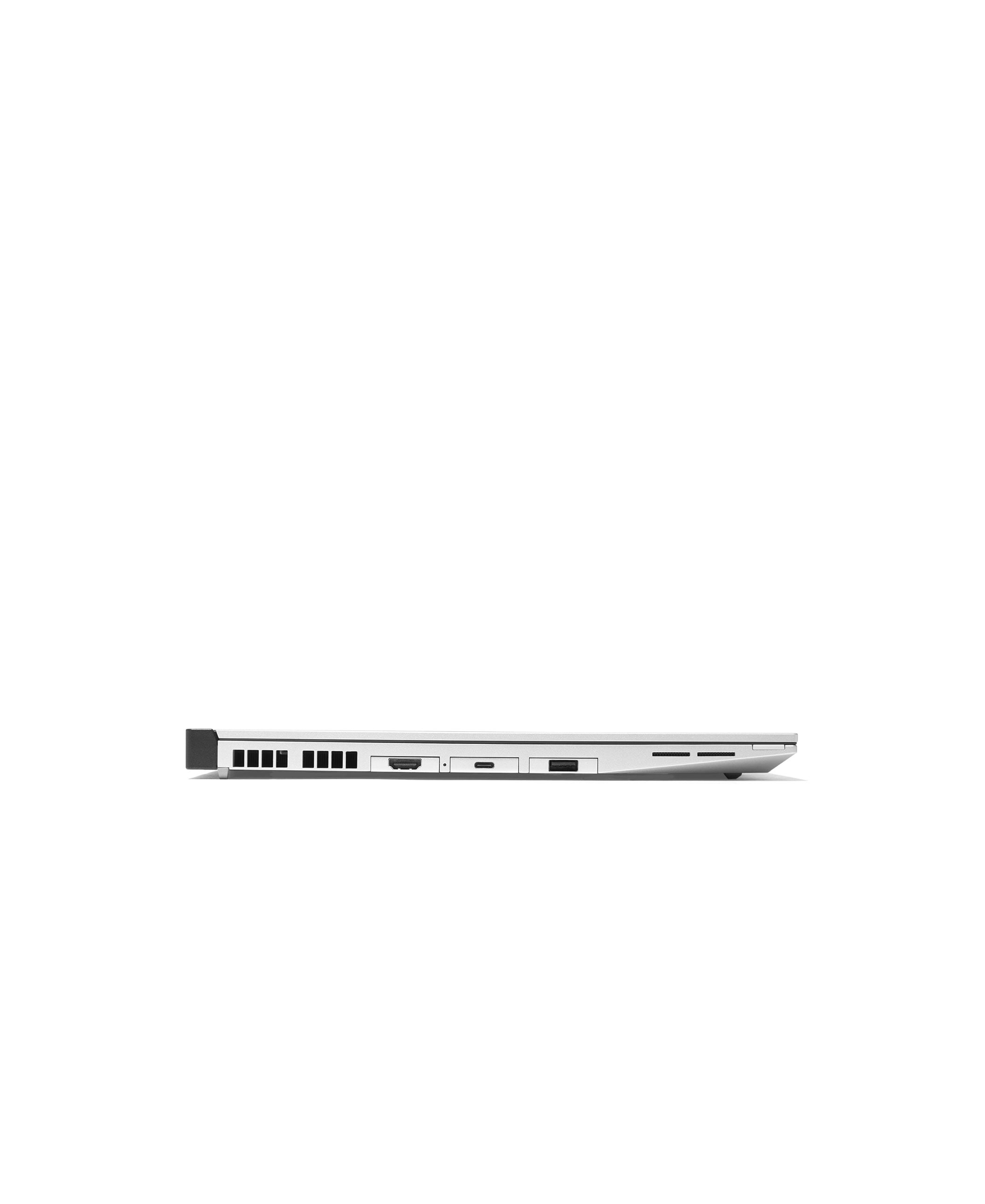 Side angle of closed Framework Laptop 16