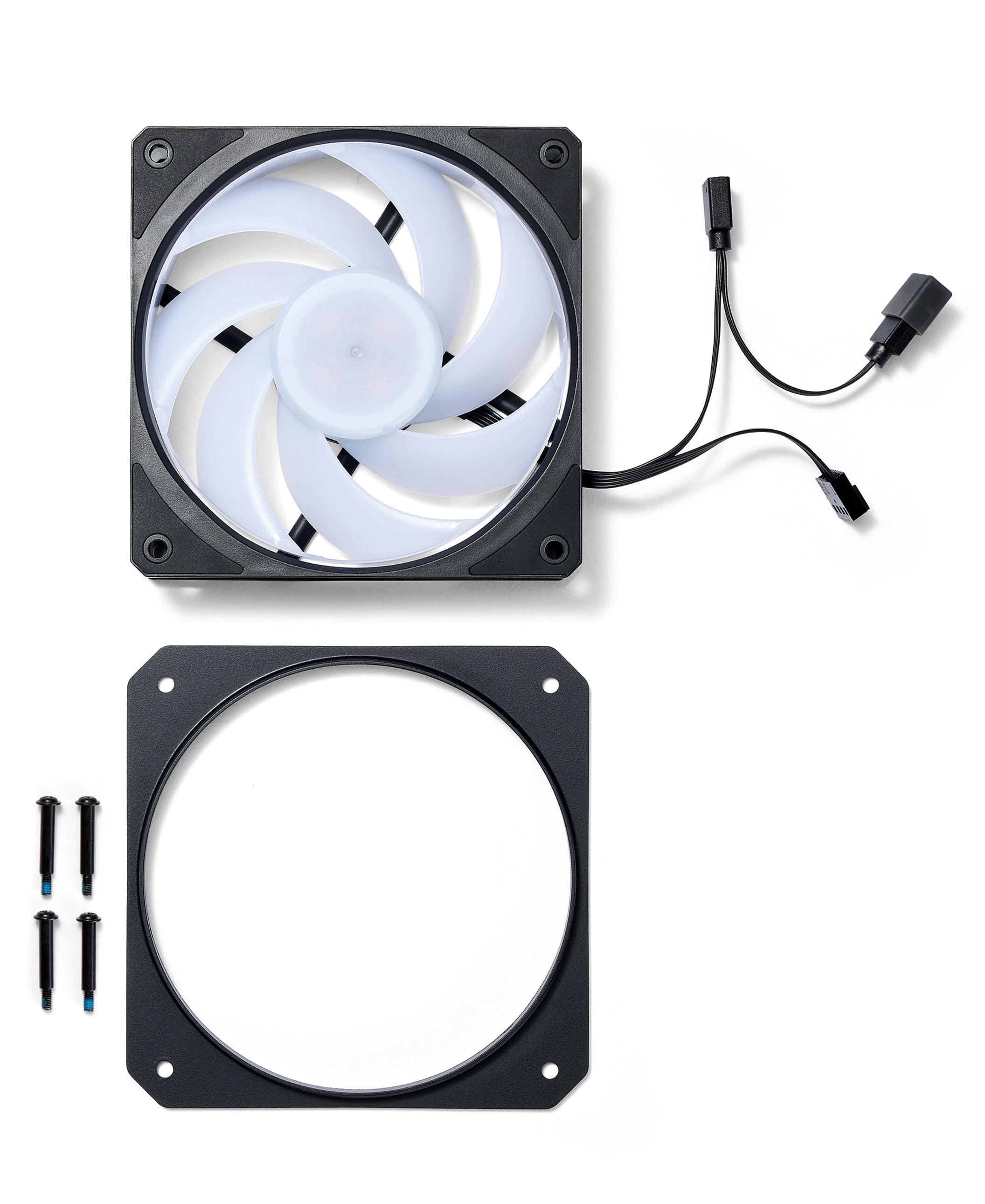 Refurbished Cooler Master - Mobius 120 Fan with Mounting Kit