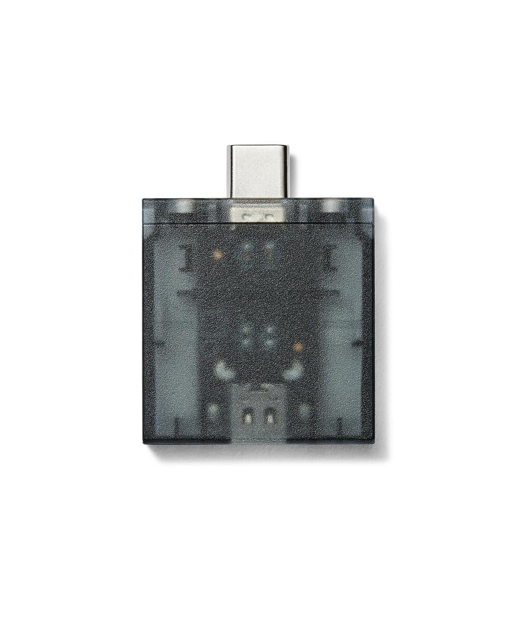 Top Down Image of USB-C Expansion Card - Translucent Black