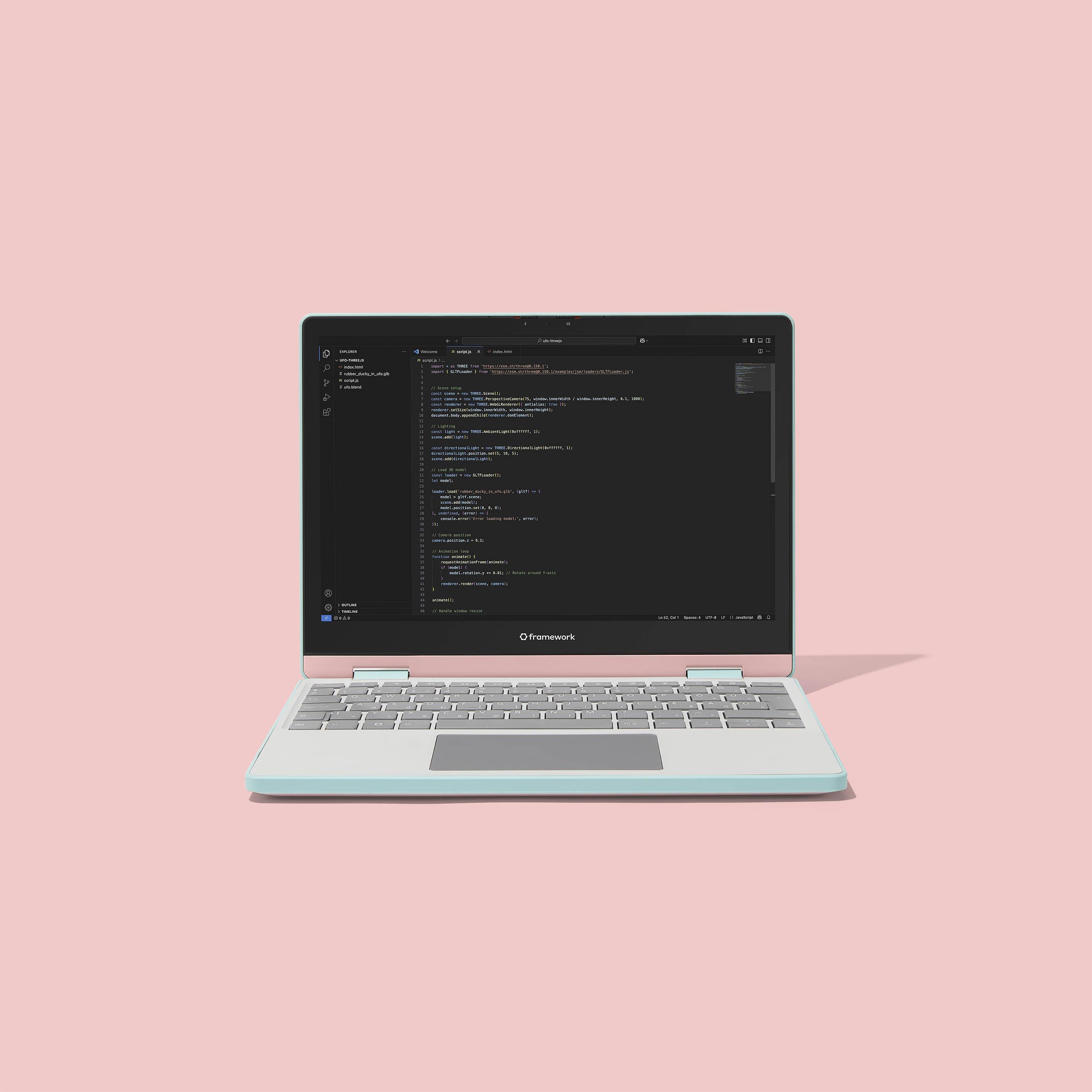 Framework Laptop 12 - Bubblegum