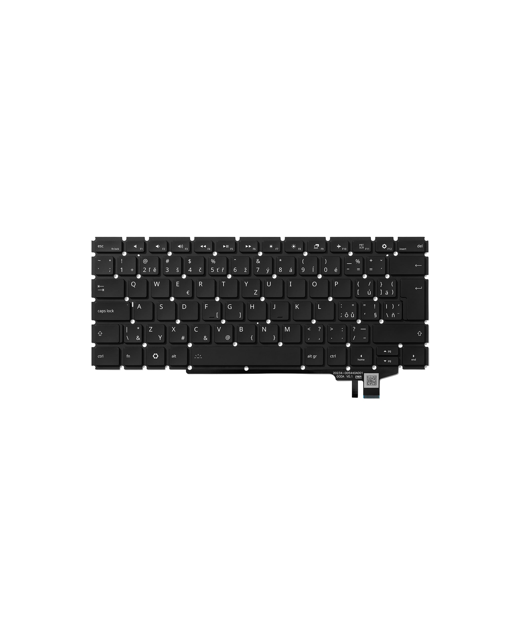 Framework Laptop 13 Pro Keyboard - Czech/Slovak