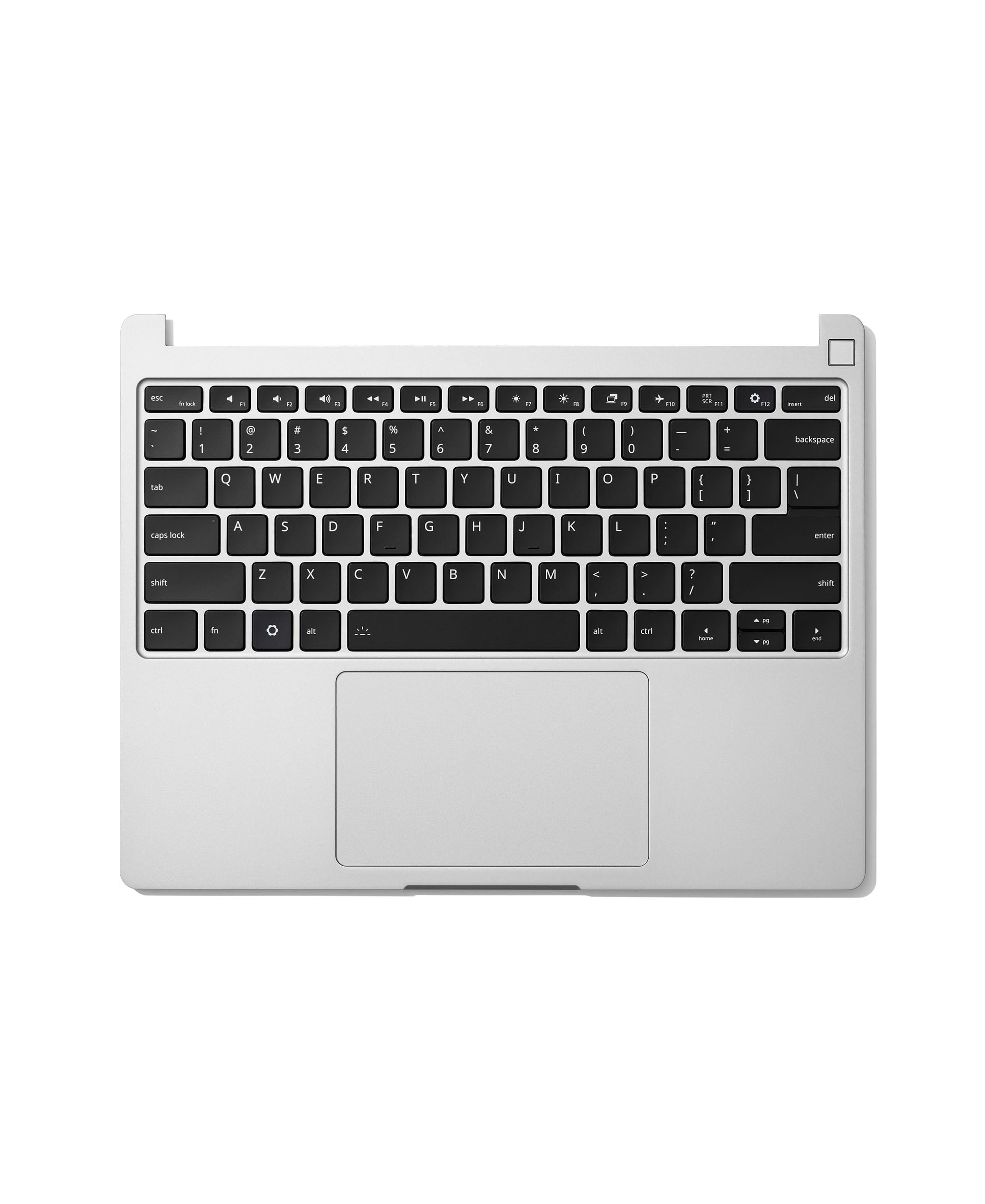 Framework Laptop 13 Pro Input Cover Kit - US English - Silver