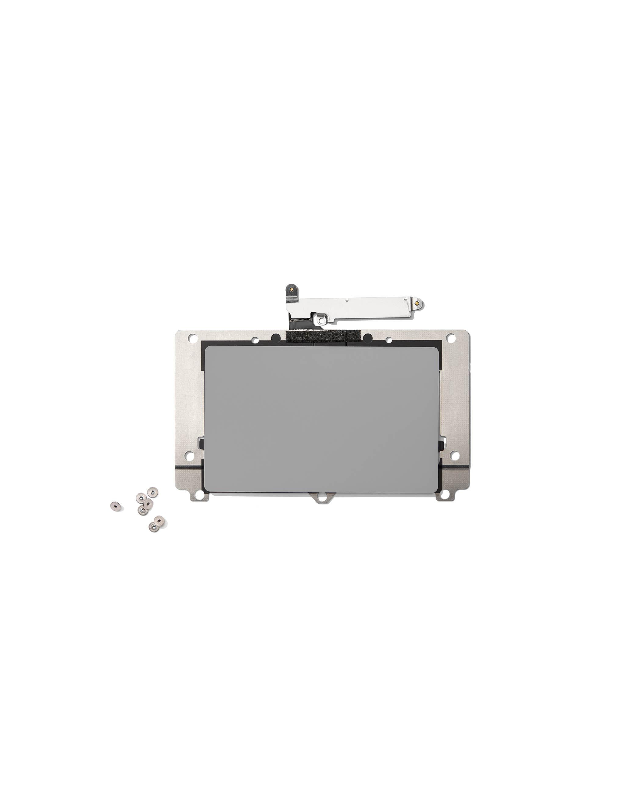 Top down shot of Framework Laptop 12 Touchpad Kit front in Gray