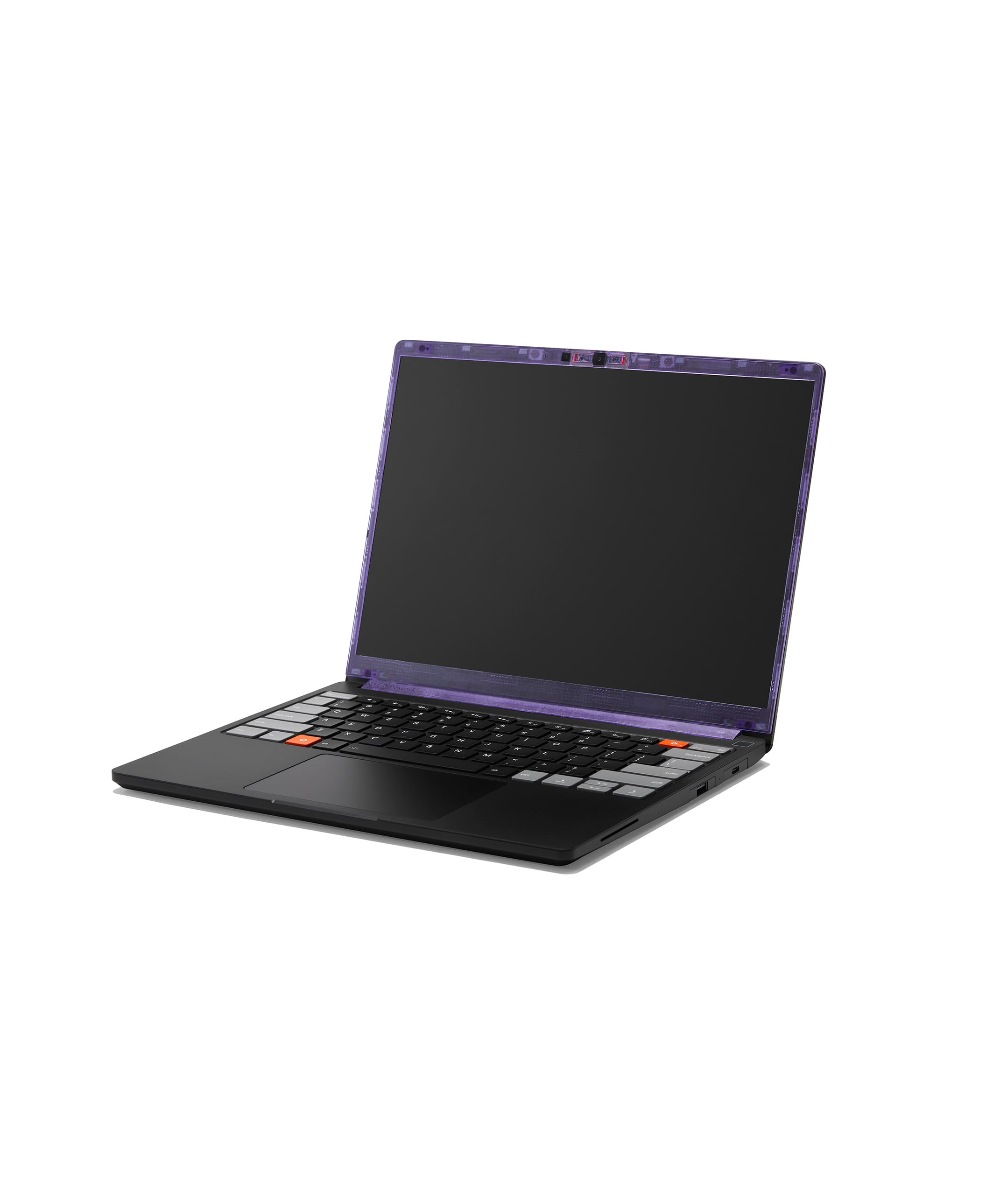 Graphite Translucent Purple Bezel