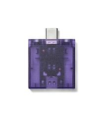Top Down Image of USB-C Expansion Card - Translucent Purple