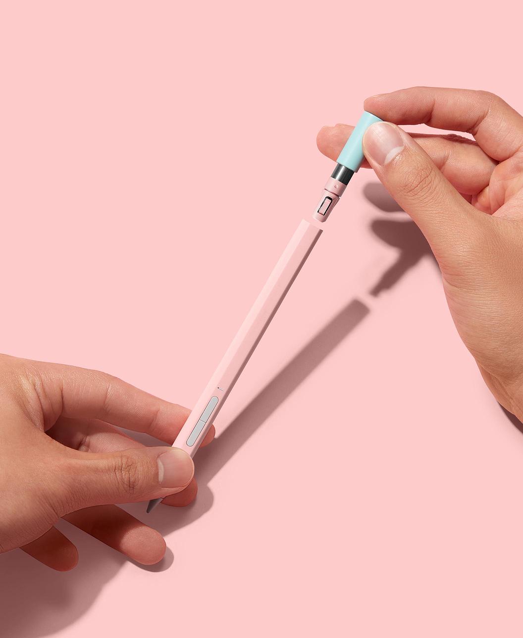 Framework Laptop 12 Stylus Battery in Bubblegum Installation