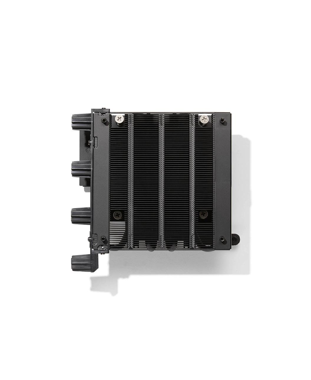 Top down shot of Framework Desktop Heatsink front