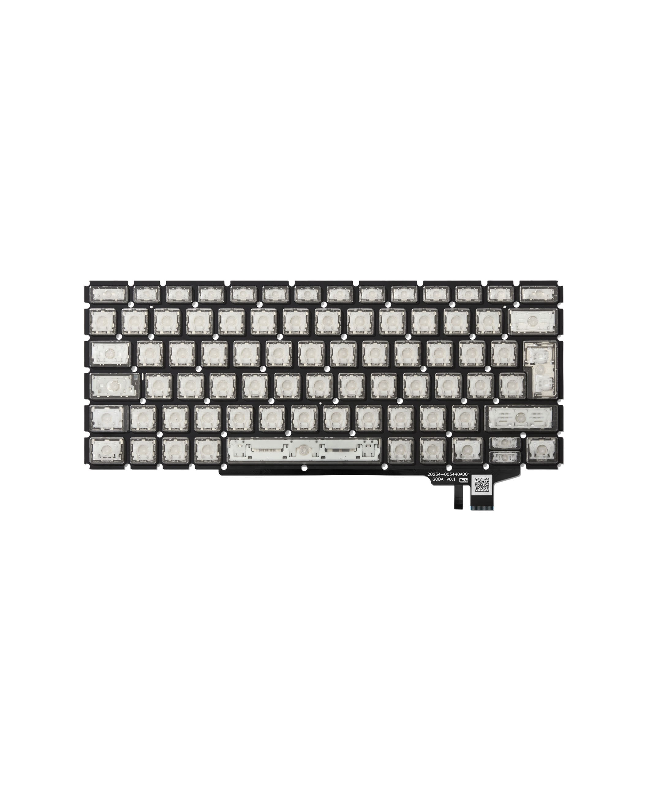 Framework Laptop 13 Pro Keyboard - Clear ISO