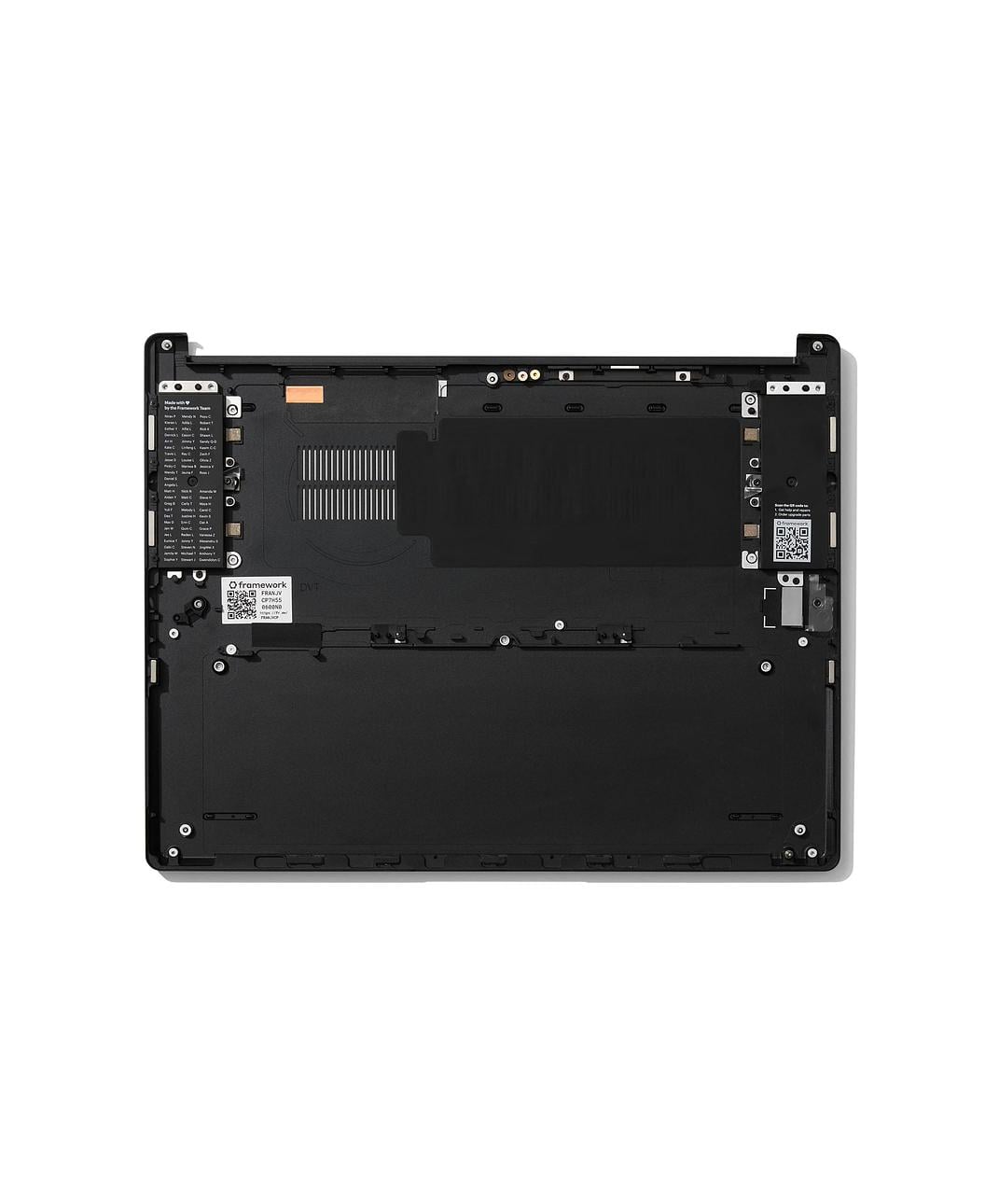 Framework Laptop 13 Pro Bottom Cover Kit Back - Graphite