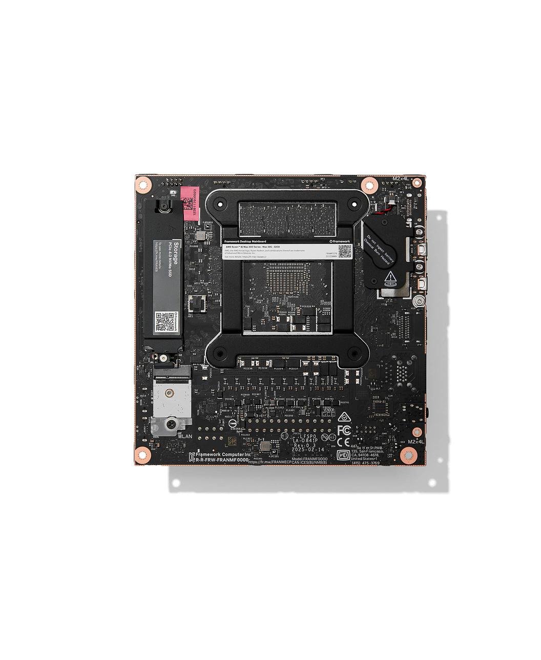 Framework Desktop Mainboard Back