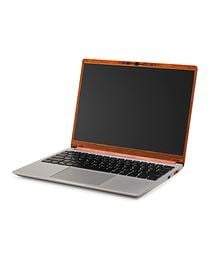 Framework Laptop 13 Bezel in Translucent Orange on Device