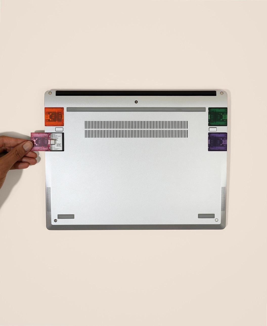 Translucent USB-C expansion cards in Framework Laptop 13