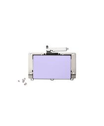 Top down shot of Framework Laptop 12 Touchpad Kit front in Lavender