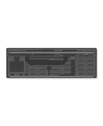 Framework Wireless Keyboard with Touchpad - back